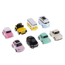8pcs Alloy Pull Back Friction Powered Diecast Car Truck Model Child Toy Gift