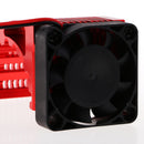 42mm Universal Motor Heat Sink with High Speed Cooling Fan Parts for 1:8 Scale RC Model Vehicle, Random Color