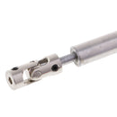 Stainless Steel Model Boat Assembly 4mm Drive Shaft with Propellers and 3.17mm Universal Joint