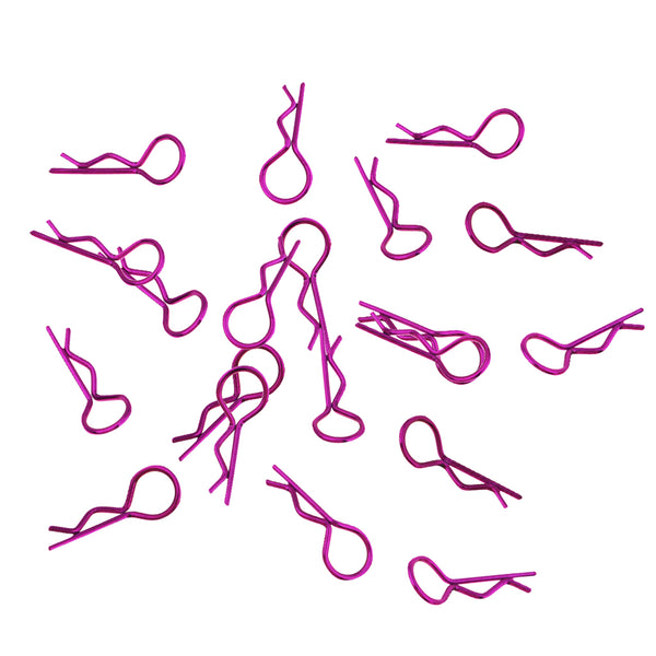 1/10 1/8 RC Rock Crawlers Bodyshell Clips Pins 20x for Redcat HSP HPI 9.4mm