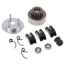 Gear 14T Flywheel Nuts Bearings Clutch Assembly Parts Set For HSP 1/8 RC Car