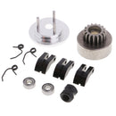 Gear 14T Flywheel Nuts Bearings Clutch Assembly Parts Set For HSP 1/8 RC Car