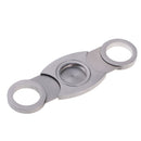 Tobacco Cigar Cutter Double Stainless Steel Blades Guillotine Metal Sharp Cutter