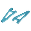 Set/2Pcs Aluminum Alloy 166018 Front Upper Suspension Arm Upgrade Part for HSP Blue
