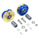 1/10 AXIAL SCX10 I&II GMADE SAWBACK 4LS PENDULUM WHEEL KNUCKLE AXLE WEIGHT Blue
