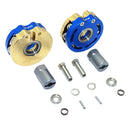 1/10 AXIAL SCX10 I&II GMADE SAWBACK 4LS PENDULUM WHEEL KNUCKLE AXLE WEIGHT Blue