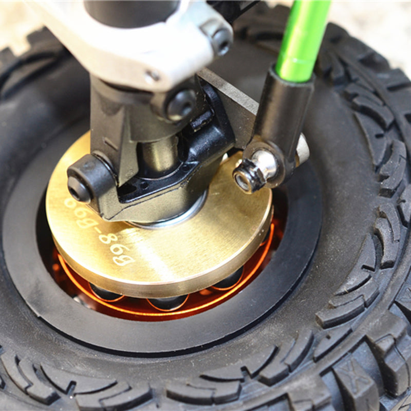 1/10 AXIAL SCX10 I&II GMADE SAWBACK 4LS PENDULUM WHEEL KNUCKLE AXLE WEIGHT Blue