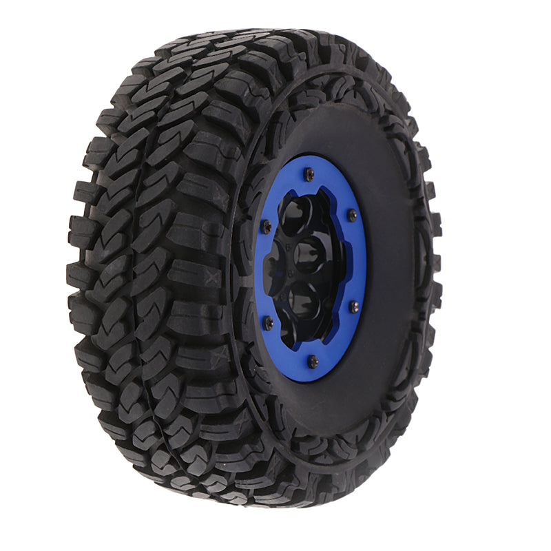 1/10 RC Car 114mm Inflatable Tires Tyres for TRX-4 RC4WD D90 1/10 Scale RC Rock Crawler Car Wheel & Tires Parts
