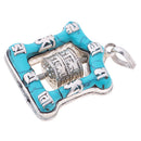 Retro Handmade Nepel Buddha Jewelry Prayer Wheel Pendent Necklace Culture B