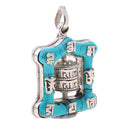 Retro Handmade Nepel Buddha Jewelry Prayer Wheel Pendent Necklace Culture B