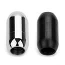 2pcs Column Magnetic Clasps DIY Bracelet Necklace Jewelry Leather Rope 3mm