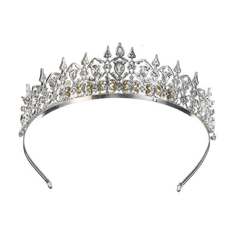 Wedding Prom Jewelry Pageant Crown Headband Crystal Rhinestone Princess Tiara Bridal Headband