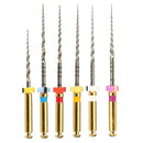 6pc Dental Heat Activated Niti Endodontic Root Canal File For Machine Root Canal Tools