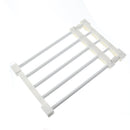 Adjustable Closet Organizer Divider Wall Mounted Kitchen Storage Rack Space Shelf Dividers