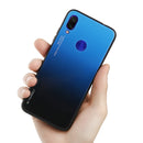 Bakeey Gradient Color Tempered Glass + Soft TPU Back Cover Protective Case for Xiaomi Redmi Note 7 / Note 7 Pro