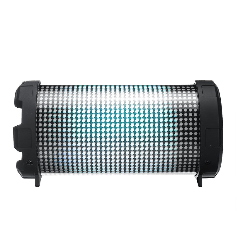 Portable LED bluetooth Speaker Splash-proof Stereo Surround Sound Outdoor Headset Support FM USB AUX TF Card