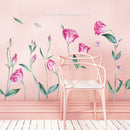 Miico SK9330 Flower Painting Sticker Home Decorative Sticker Wall Sticker DIY Sticker