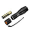 XANES A100 T6 800Lumens 5Modes Zoomable Tactical LED Flashlight Suit  & Removable Bicycle Light