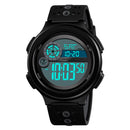SKMEI 1374 Luminous Display 50M Waterproof Digital Watch Men Fashion Stopwatch Countdown Sport Watch