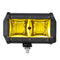 100W 18LED 3000K Headlight Work Light Bar Spot Beam Fog/Driving Lamp Amber For Vehicle Offroad SUV