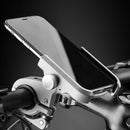 ROCKBROS CNC Motorcycle E-bike Bike Bicycle Cycling Phone Holder For iPhone Xiaomi GPS Phone Holder Adjustable Phone Clip Stand Shockproof