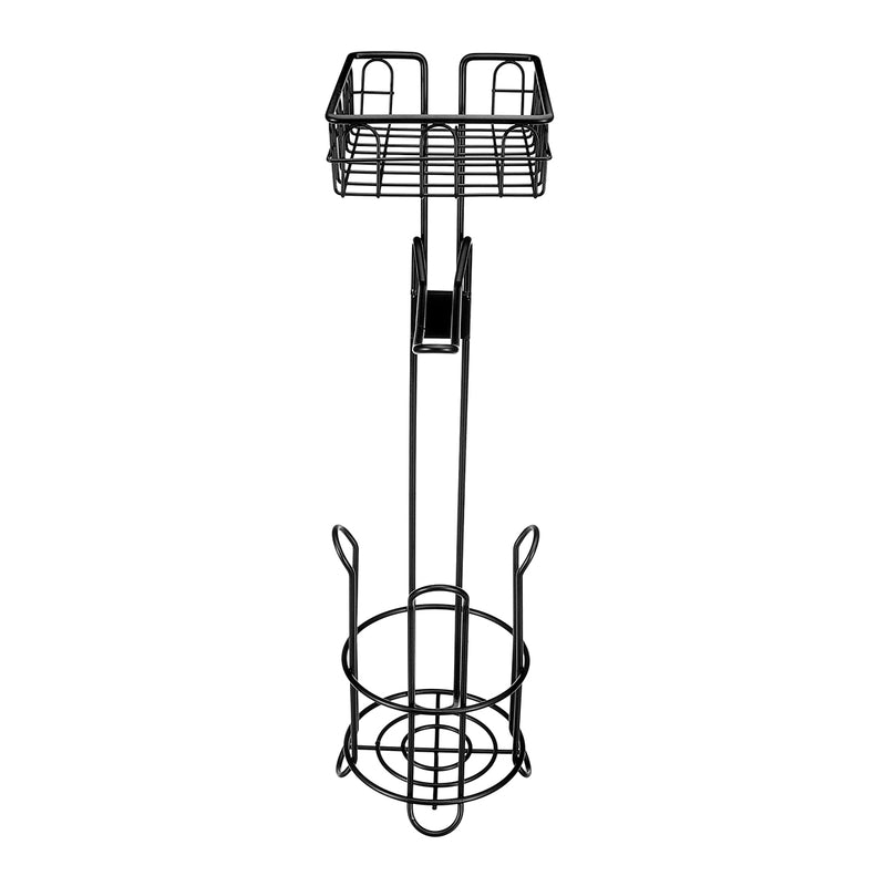 Toilet Paper Towel Storage Stand Organizer Rack Bathroom Vertical Roll Holder Shelf