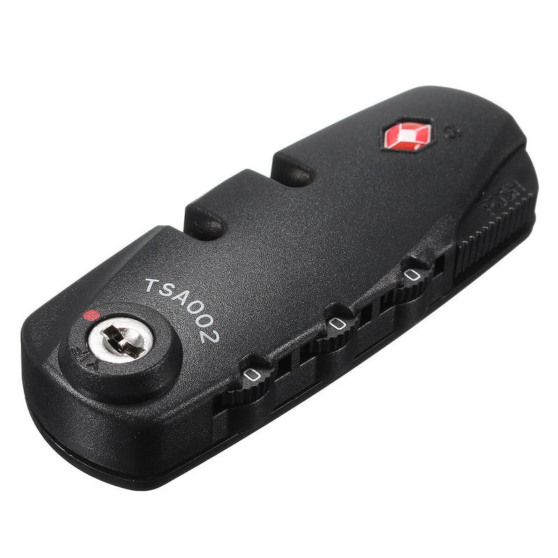 Safety Password Locks Brass 3-Dial Combination Lock for Luggage Suitcase Travel