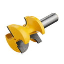 Drillpro 1/2 Inch Shank Hut Edge Router Bit Woodworking Cutter