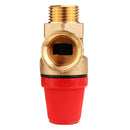 TMOK DN15 1/2'' 3Bar/6Bar Female Male Brass Pressure Relief  Valve Pressure Control Safety Valve Switch Pressure Regulator for Wall-Hanging Water Heater