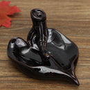 Feng Shui Backflow Incense Cone Burner Stick Holder Heart Shape Fragrant Smoke Backflow Censer