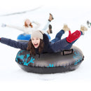 47 inches Thicken Inflatable Snow Tube Children Kids Snow Ring Toys Outdoor Snow Sled Tube Sledge