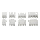 40pcs 2p 3p 4p 5p 2.54mm Pitch Terminal / Housing / Pin Header Connector Wire Connectors Adaptor