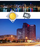 High Power 20W 30W 50W LED Glass Lens COB Lamp Chip Bead DC28-32V DIY for Spotlight Floodlight