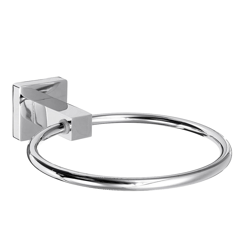 Stainless Steel Silver Toilet Towel Storage Holder Wall Mounted Bathroom Rack