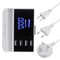 LCD Display 1.9 Inch  4 USB Smart Wall Charger USB Charger Power Adapter Desktop Charging Station Phone Charger Smart IC technology USB Ports Charger
