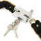 65cm Chain Coil Pad Lock Security Iron for Heavy Duty For Motorbike Scooter Bike Guard