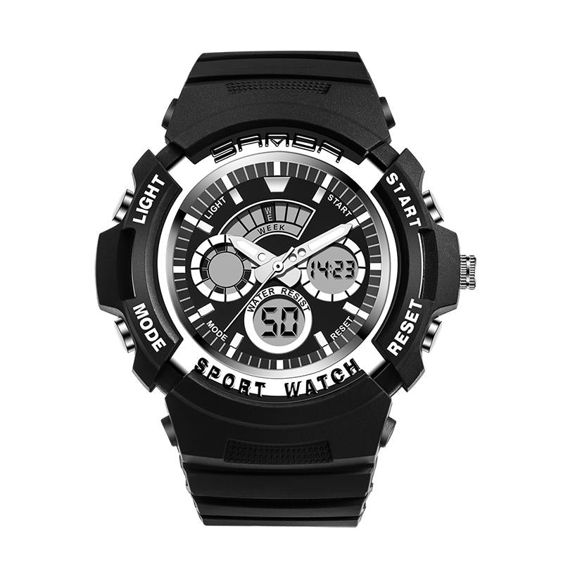 SANDA 138 Fashion Children Digital Watch Swimming Dual Display Kids Sport Watch