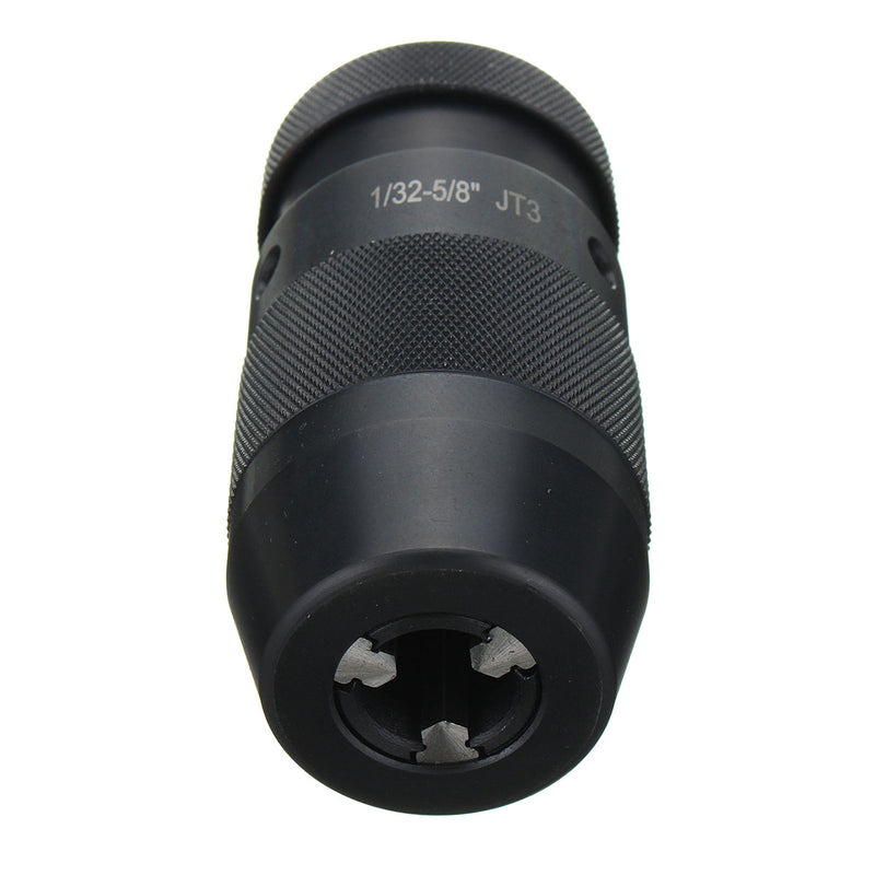 1/32-5/8 Inch 3JT Keyless Drill Chuck And JT3-2MT Tanged Tang Adapter MT2