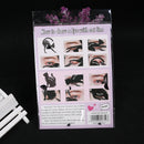 Cat Eyeliner Eye Shadow Stencils Templates For Eye Makeup Cat Eye Line Guide Cosmetic