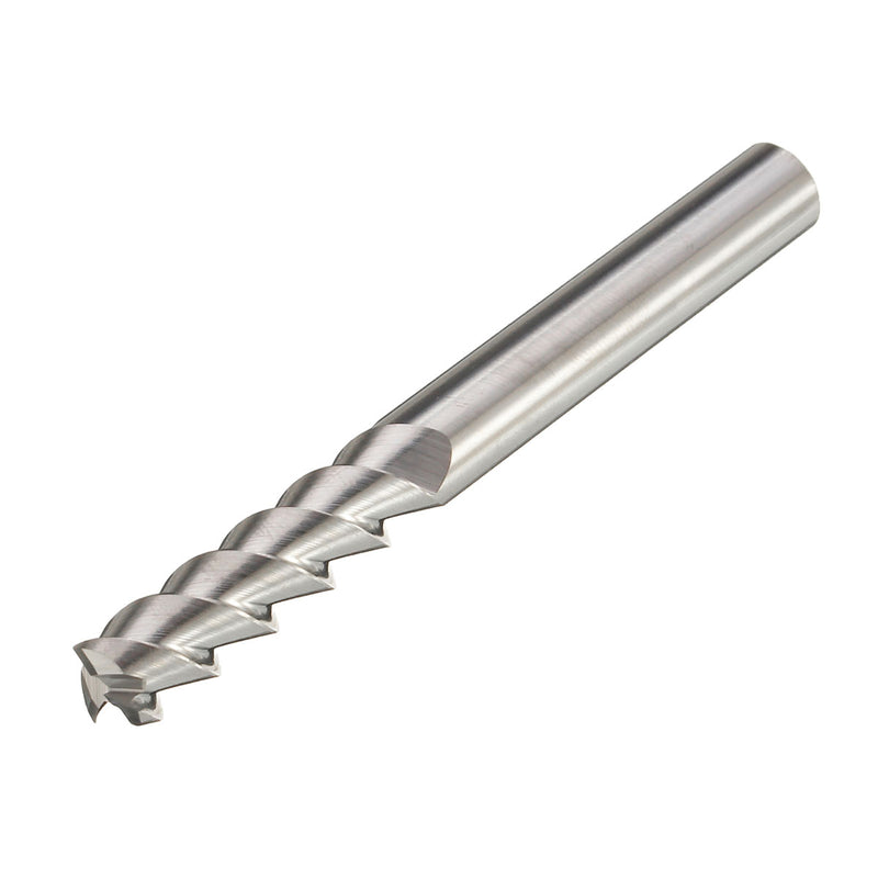 8mm Diameter 3 Flute End Mill Solid Carbide Aluminum End Mill Length 75mm