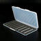 ZANLURE 185x103x13mm 168 Flies Capacity Plastic Fly Fishing Box Fishing Lure Hook Bait Tackle Box