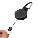 EDC Portable Retractable Keychain Outdoor Pocket Carabiner Anti-lost Gadget