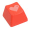 Red Heart R4 Esc ABS Translucent Backlit Keycaps For Mechanical Gaming Keyboard