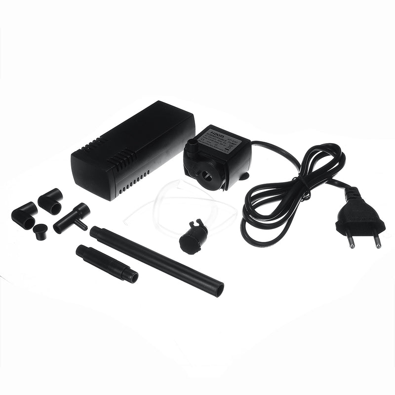 3 In 1 Submersible Water Pump Filtration Low Noise Oxygen Circulation Fish Tank Aquarium Pump Flow Rate Adjustable