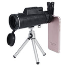 40X60 Zoom Optical Lens Monocular Telescope + Clip + Tripod For Mobile Phone