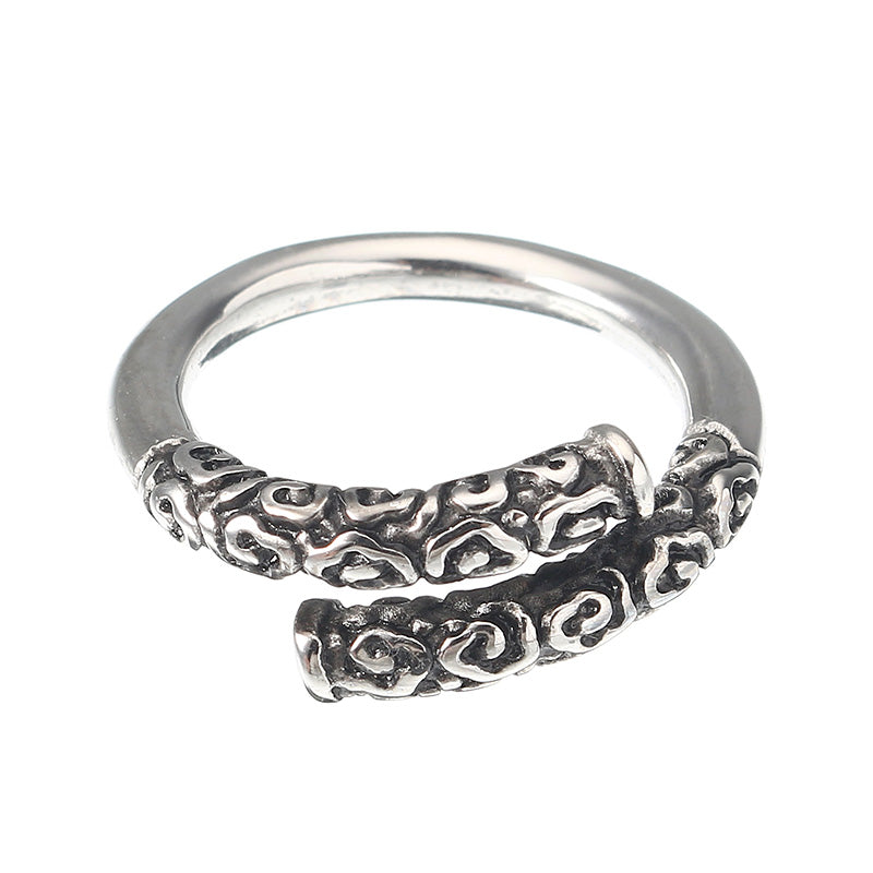 3mm Jingubang Men Cool Stainless Steel Ring Jewelry Journey to the West