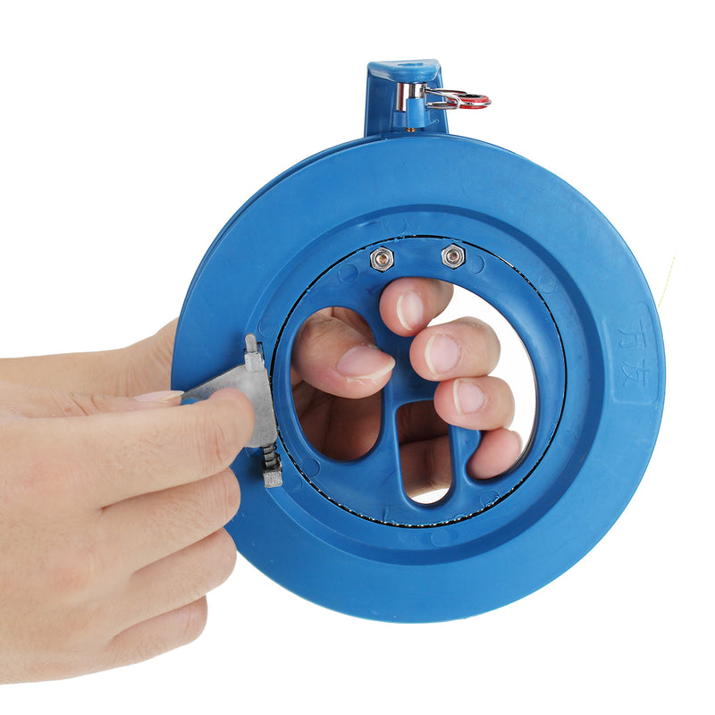 Blue Kite Line Winder Winding Reel 100M String Grip Wheel Flying Tools & Lock