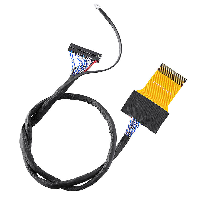 51P 2CH 8-bit LVDS High Score 51 Pin FFC Screen Line For LG Left Power Supply 550MM LCD Driver Screen Cable