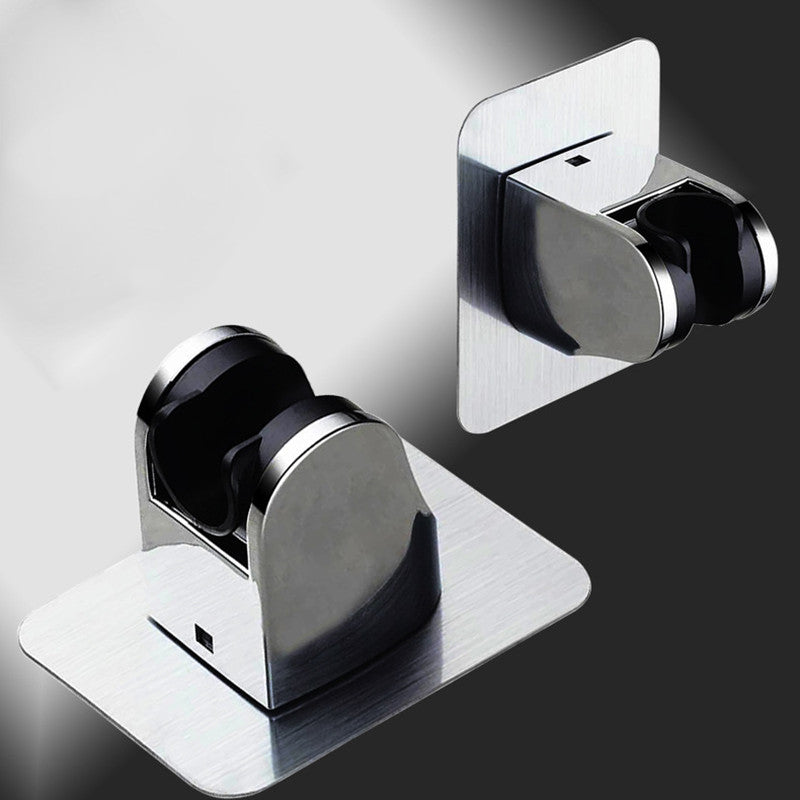 Shower Head Handset Holder Bathroom Wall Mount Bracket ABS Adjustable Punch Free Shower Bracket Showerhead Base