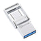 EIVOTOR 2 In 1 USB 3.0 Type-C 64GB Flash Drive U Disk For USB-C Smart Phone Laptop Macbook Desktop PC